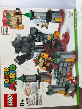 LEGO Super Mario 71369 Bowser’s Castle Boss Battle Expansion Set (2020)